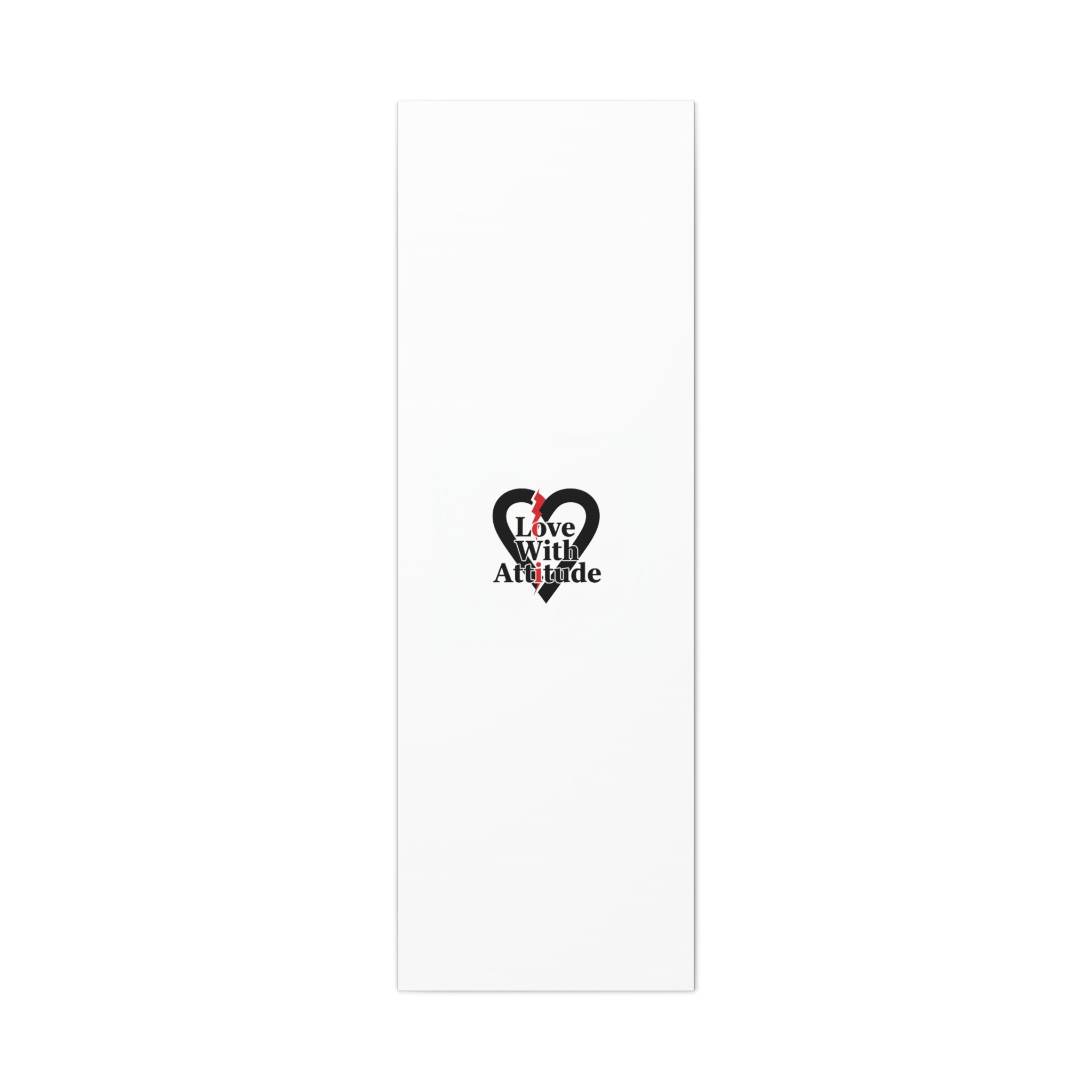 Chain Lightning Heart Canvas | punk heart, minimalist love icon