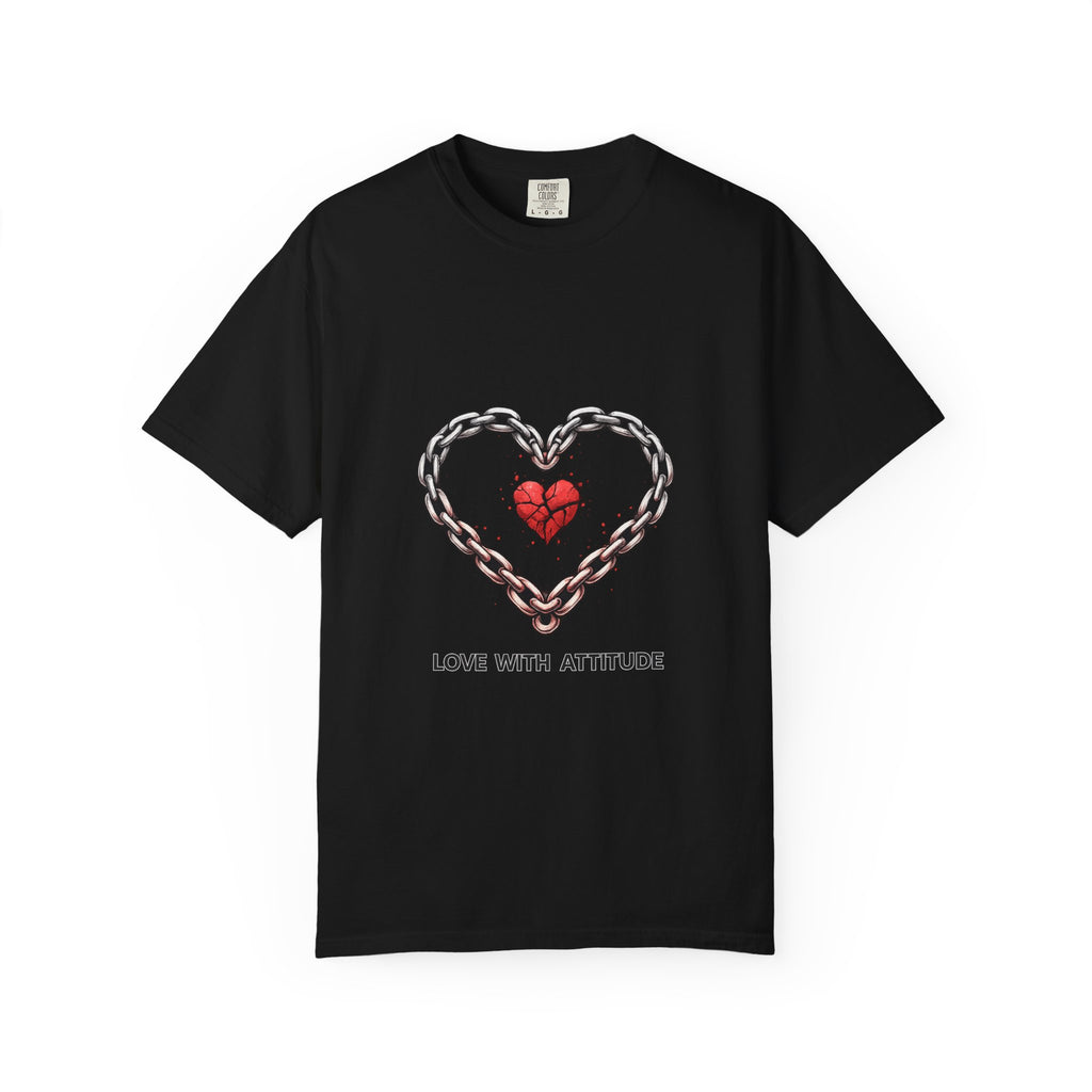Unisex plaggfarget T-skjorte