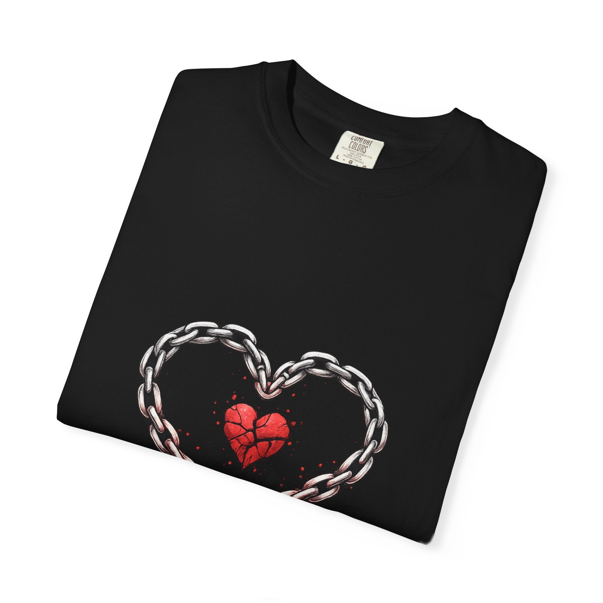 Unisex plaggfarget T-skjorte