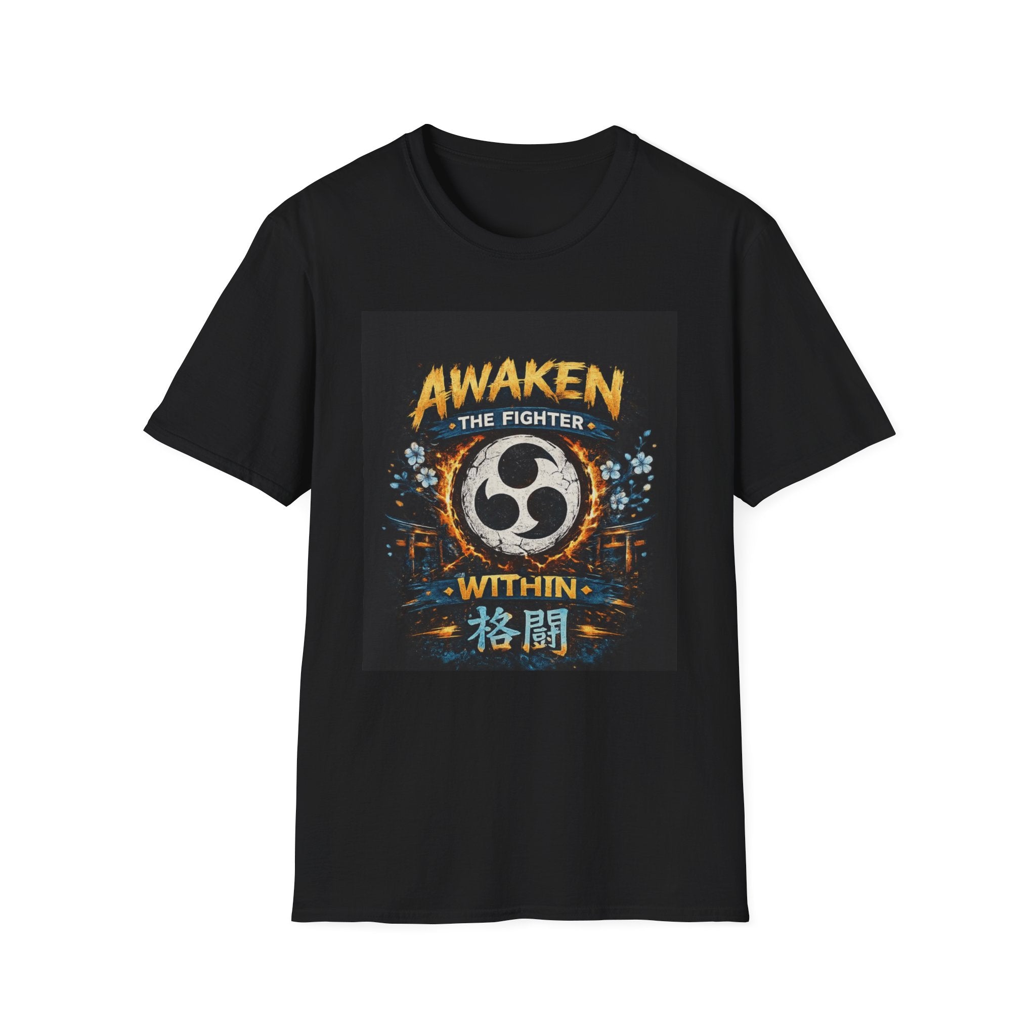 Lev Awaken the Fighter Within T-Shirt — Martial Arts Inspo Tee