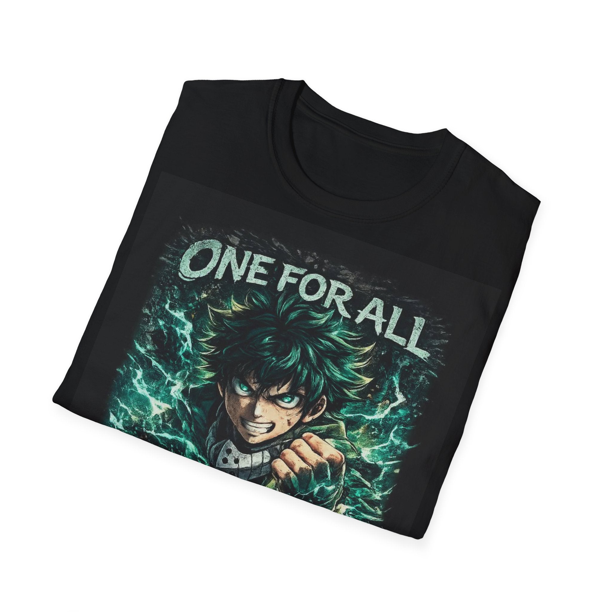 Lev My Hero Academia Deku 'One For All' Graphic T-Shirt